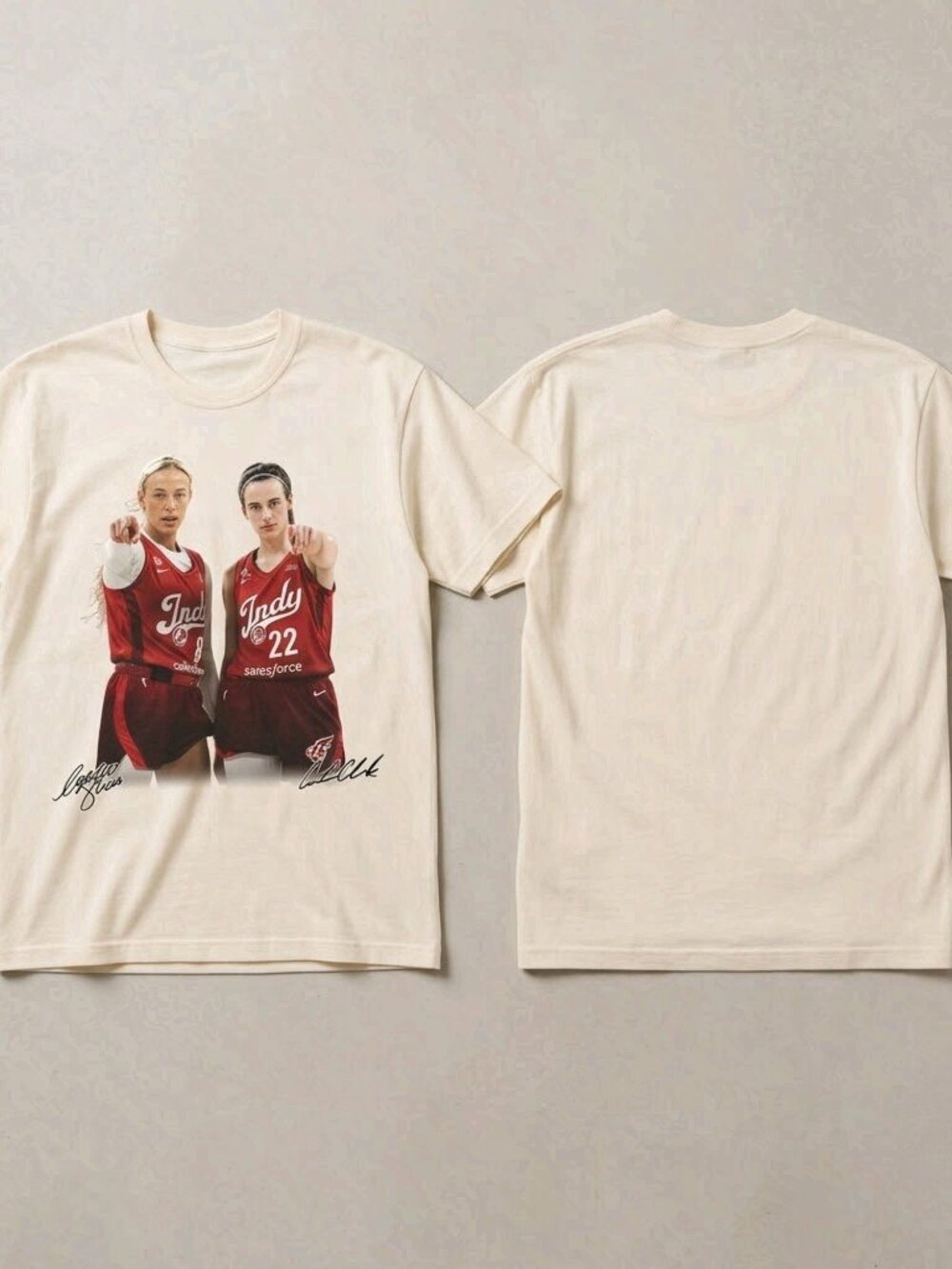 Sophie Cunningham & Caitlin Clark Unisex T-Shirt